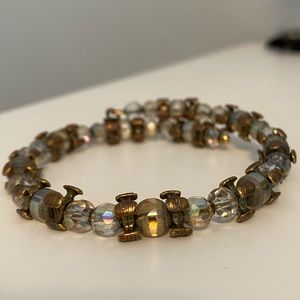 ALEX AND ANI “Honey” Beaded Wrap